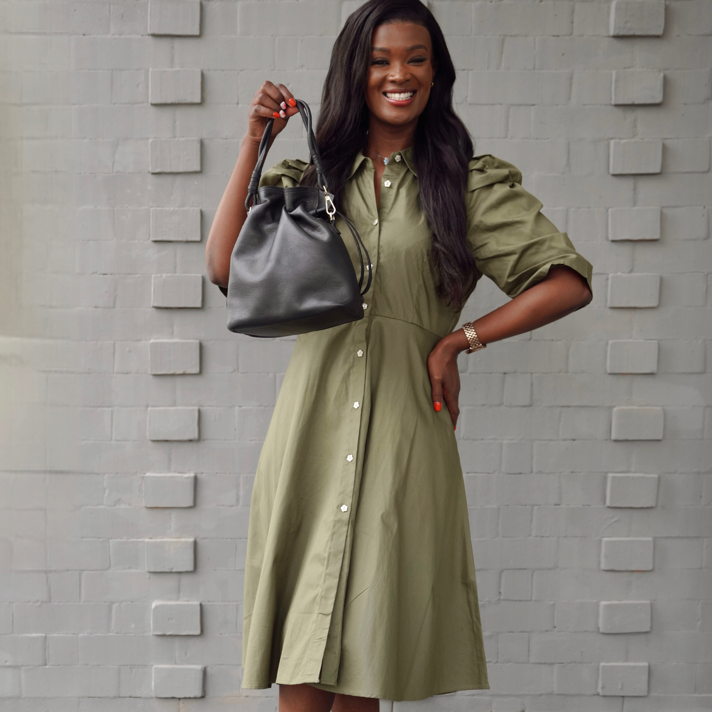 Kigali Shirt Dress