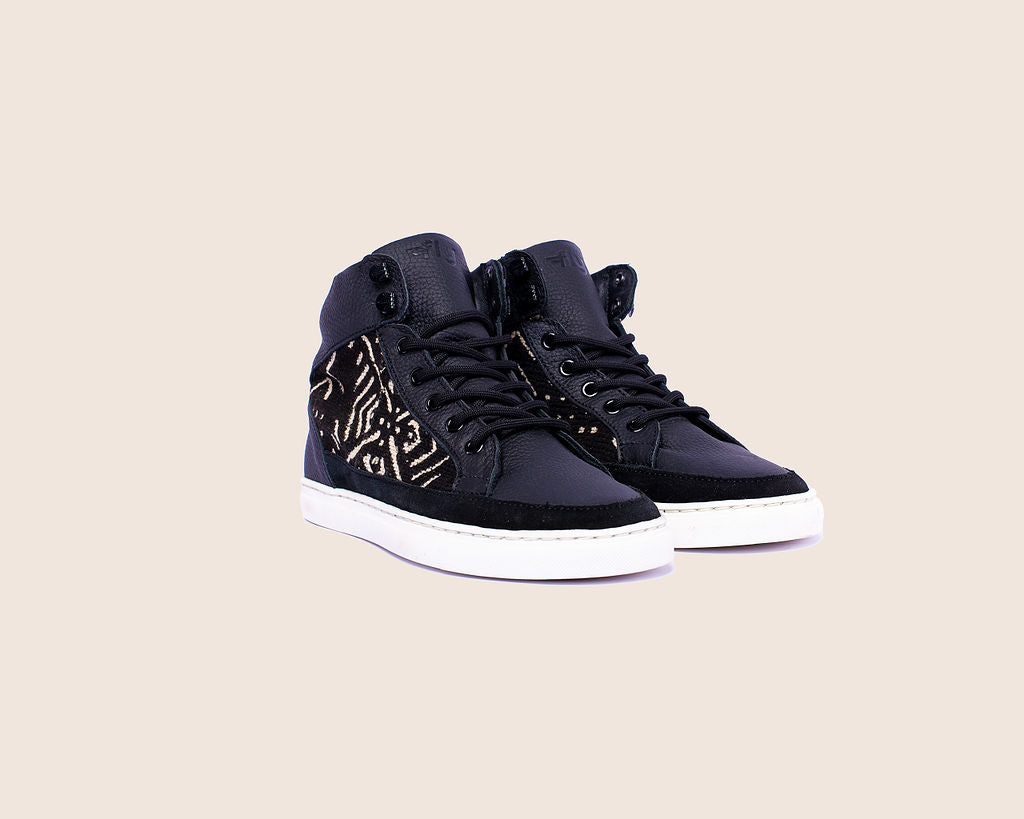 Hightop Mudcloth sneaker