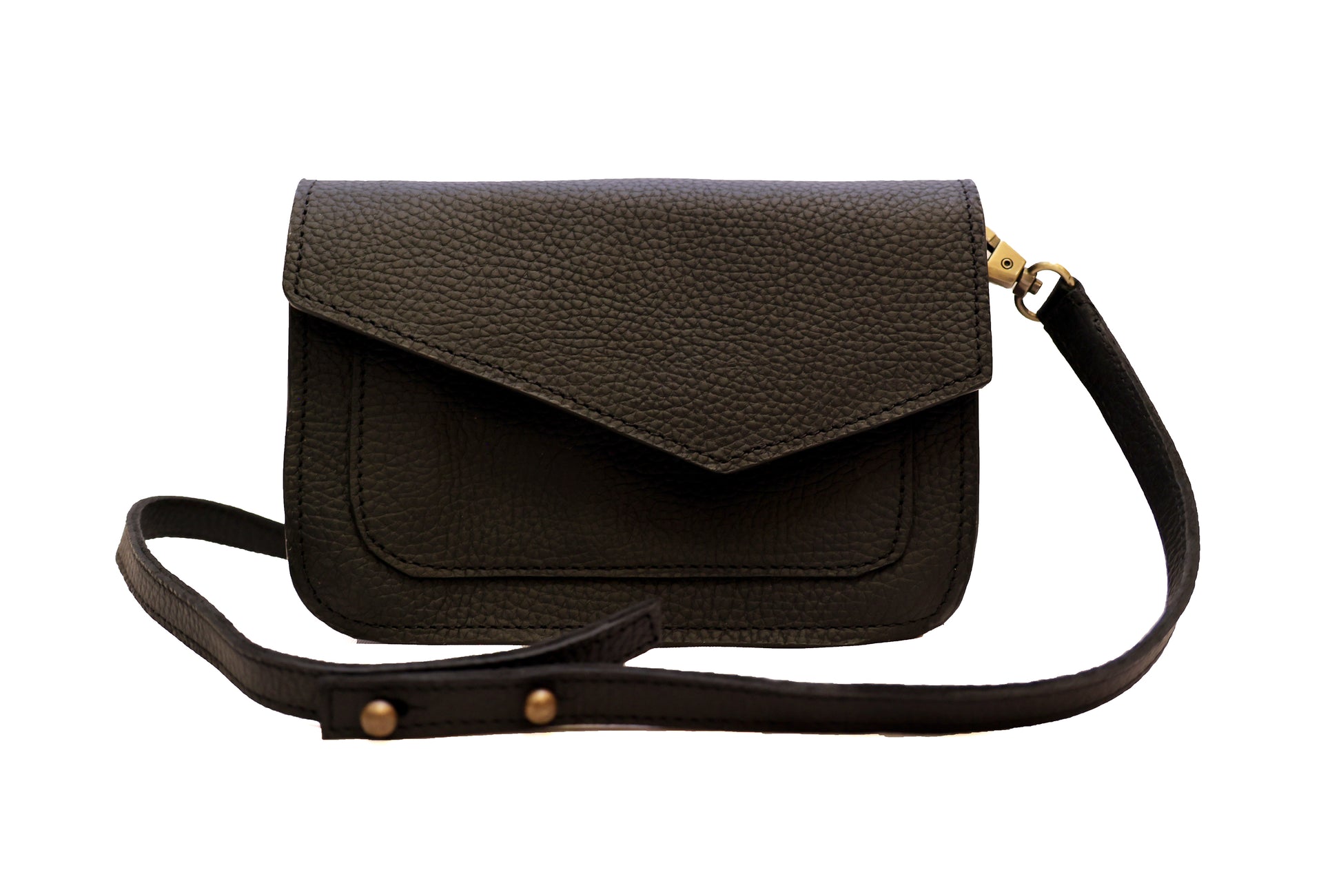 Gal crossbody bag in natural dried milled leather