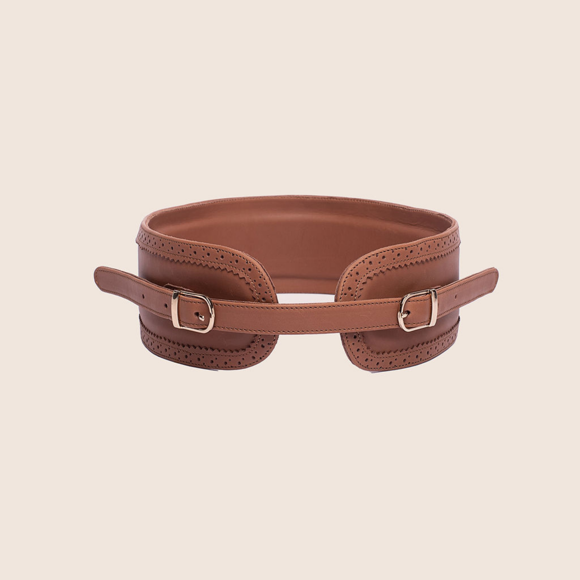 Leather cinch belt hotsell
