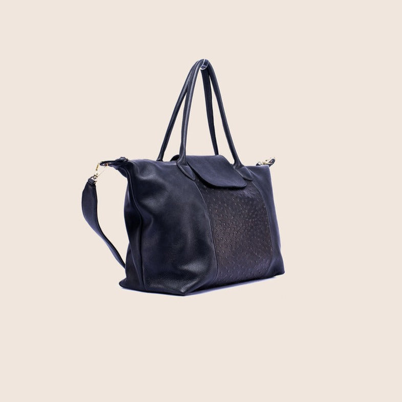 All day top handle in All Leather