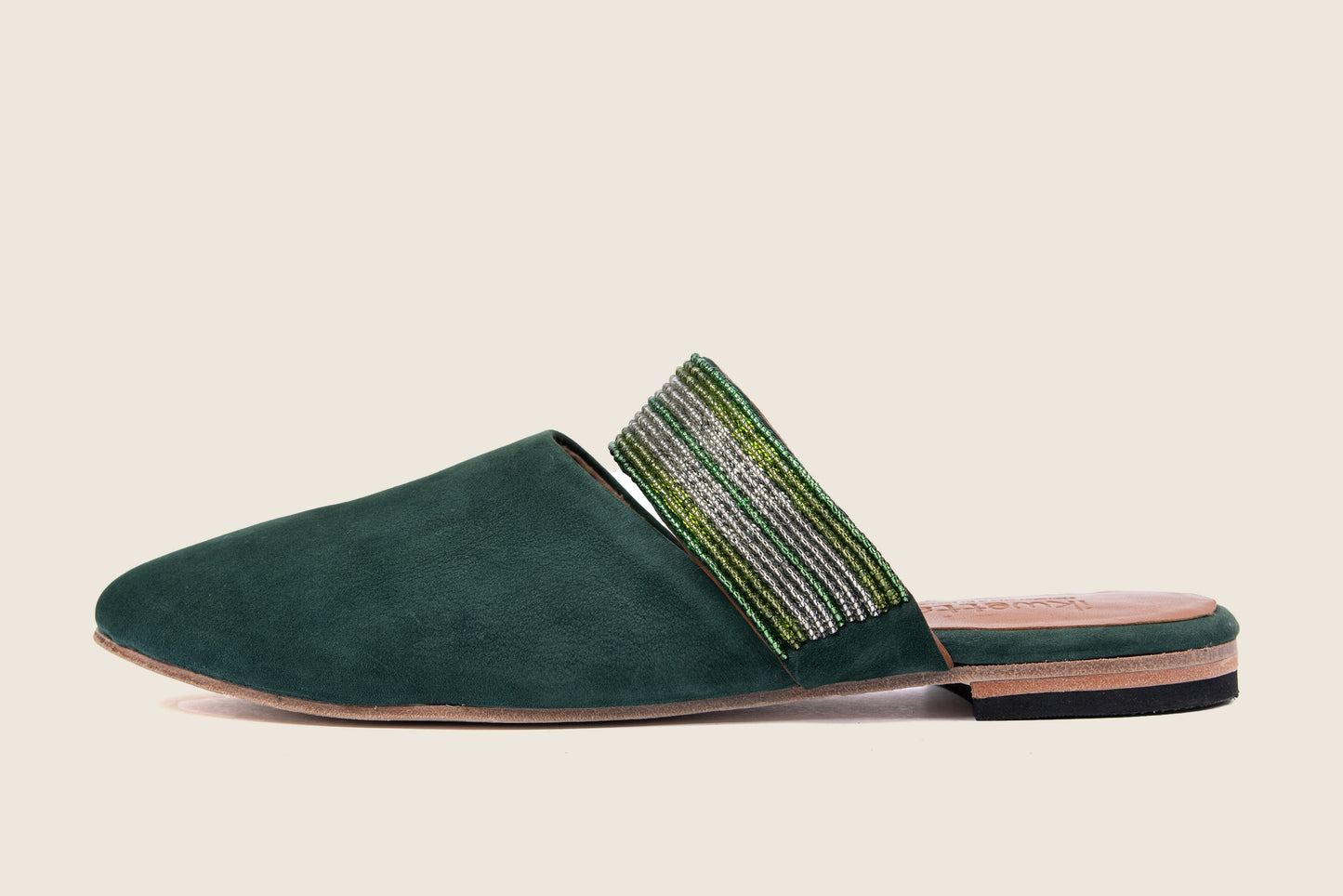 Beaded Mule