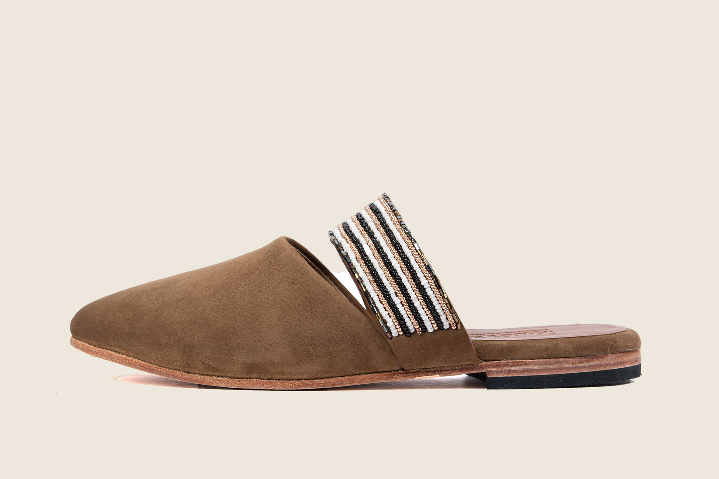 Beaded Mule