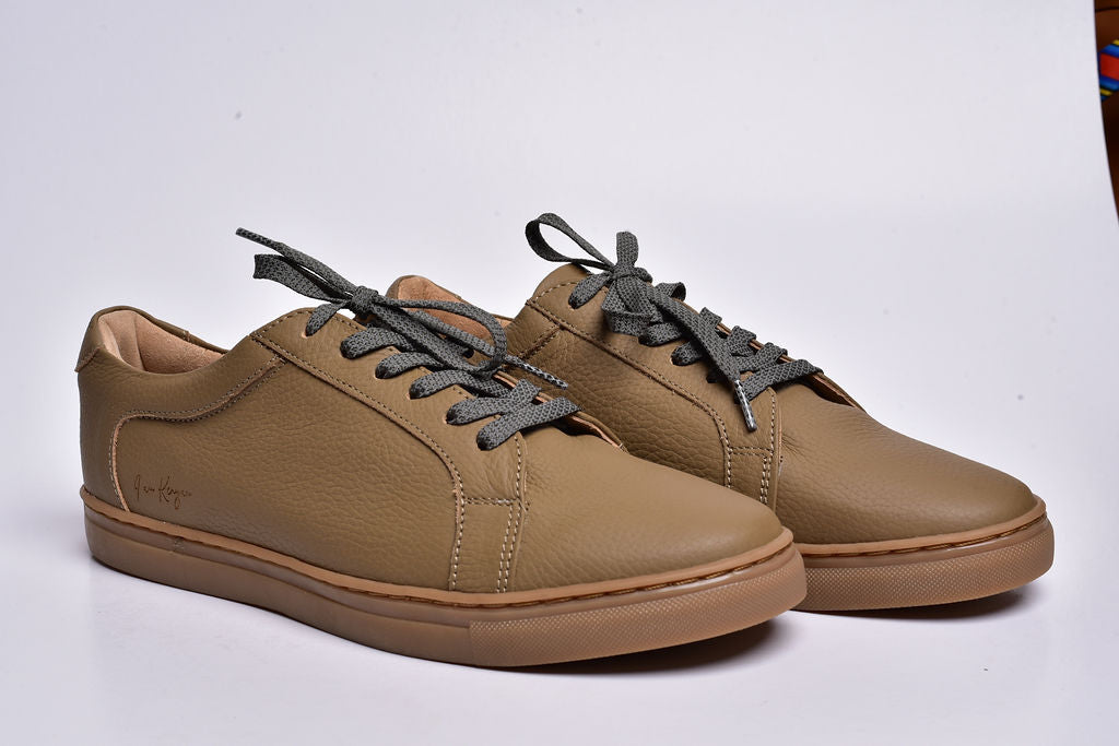 I am Kenyan Low Top in Tan