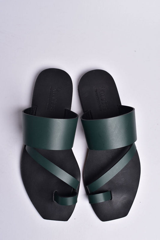 helena sandals in green
