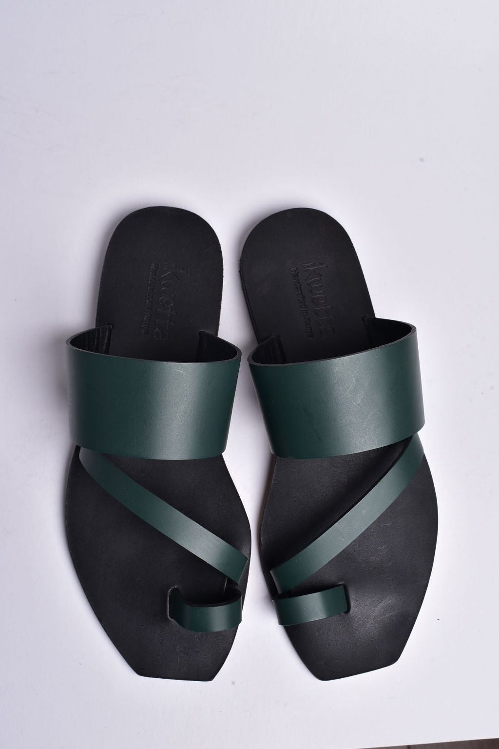 helena sandals in green