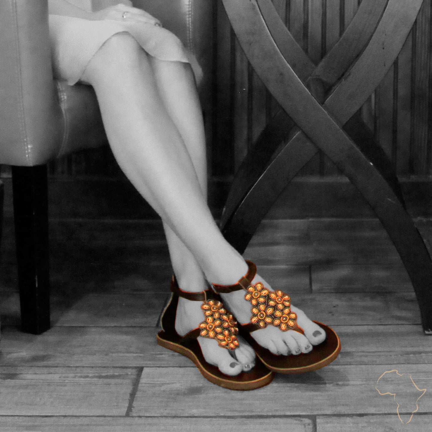 Ikwetta is a brand handmade in Kenya. We are a Kenyan brand of Maasai Sandals. These beautiful beaded sandals from Kenya are ethically produced in Nairobi. We believe in pure leather products and source genuine leather from Africa's only LWG Gold rated tannery. 