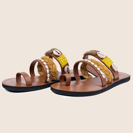 Madden Shell Sandals