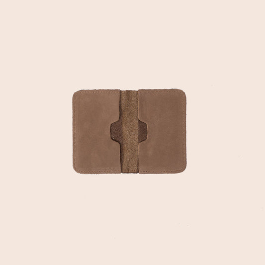 A small leather cardholder perfect for your cards.